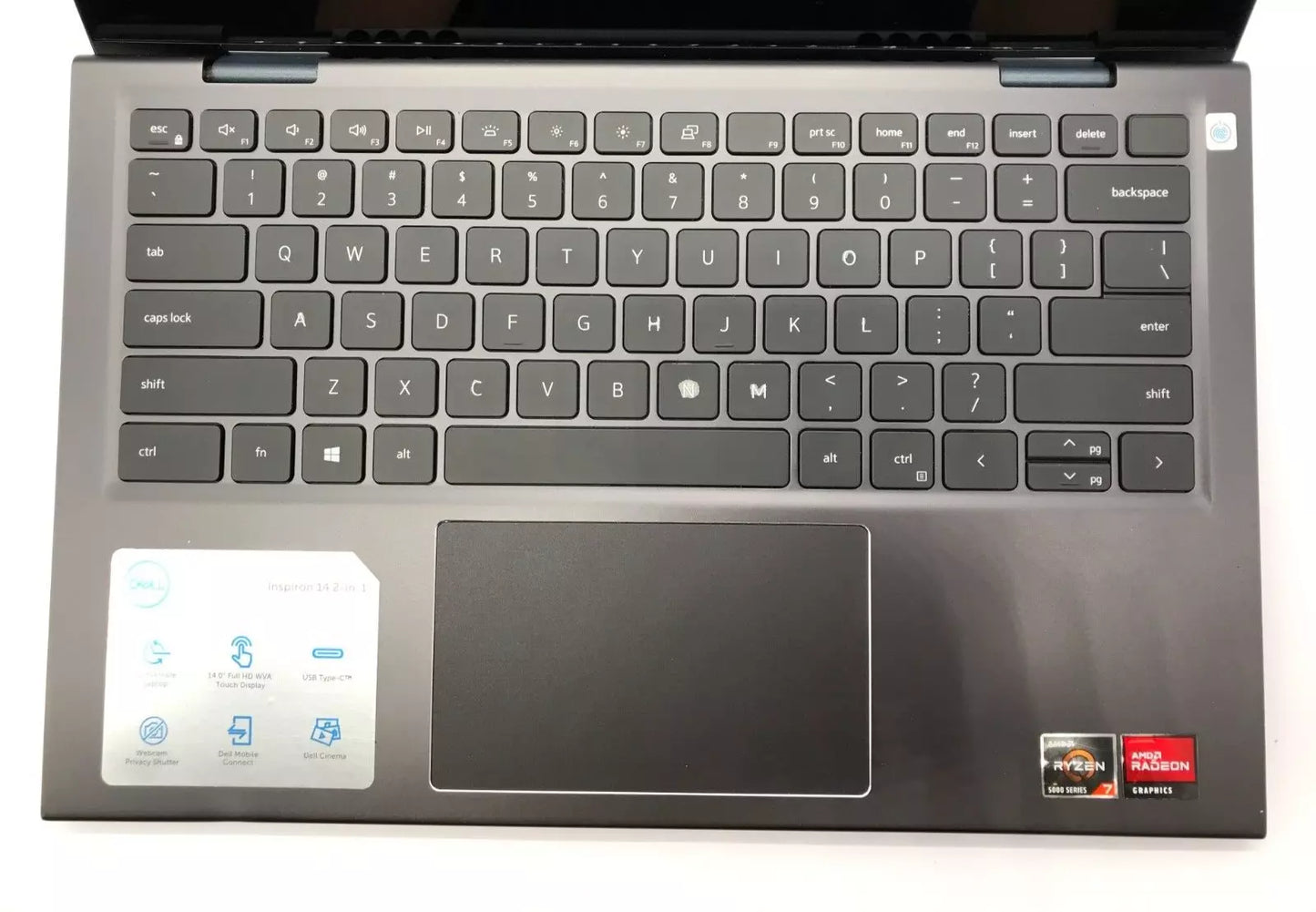 Dell Inspiron 7415 2-in-1 14" Ryzen 7 5700U 16GB DDR4 512 GB NVMe Windows 11 Laptop