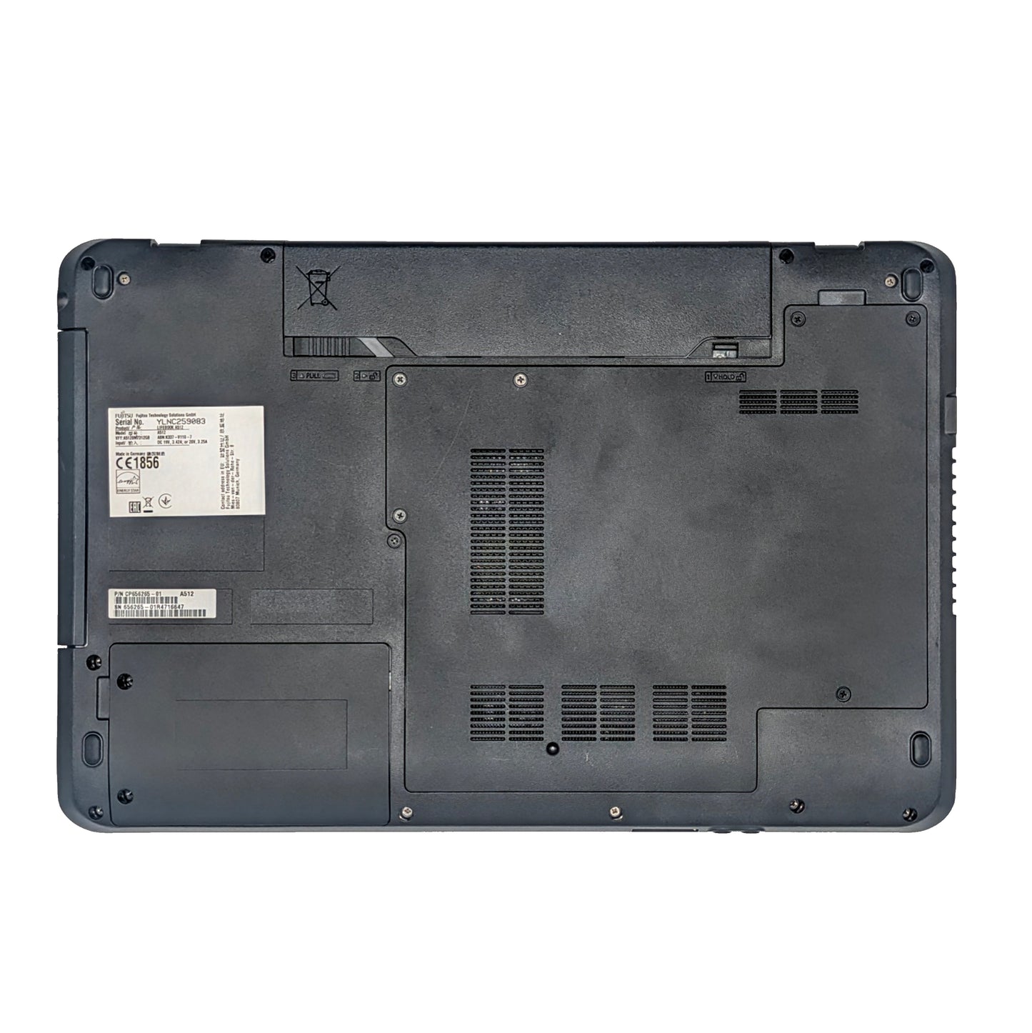 Fujitsu Lifebook A512 15" i3-3110M 8GB DDR3 200GB SSD Windows 11 Laptop