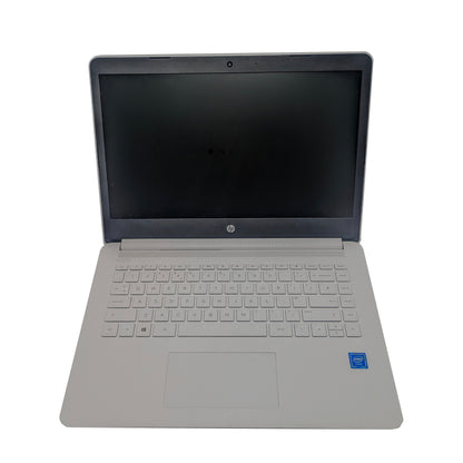 HP Notebook 14-BP056SA 14" Celeron N3060 4GB DDR3 120GB SSD Windows 11 White Laptop