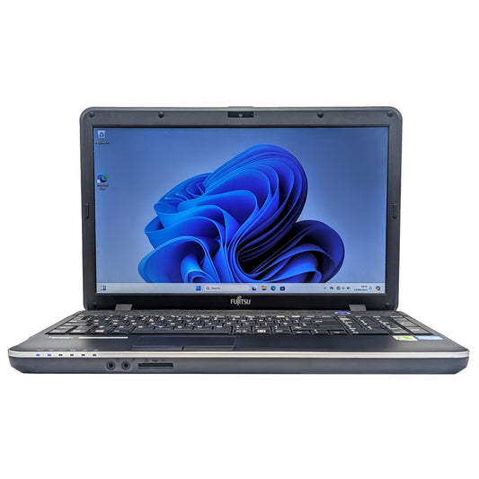 Fujitsu Lifebook A512 15" i3-3110M 8GB DDR3 200GB SSD Windows 11 Laptop